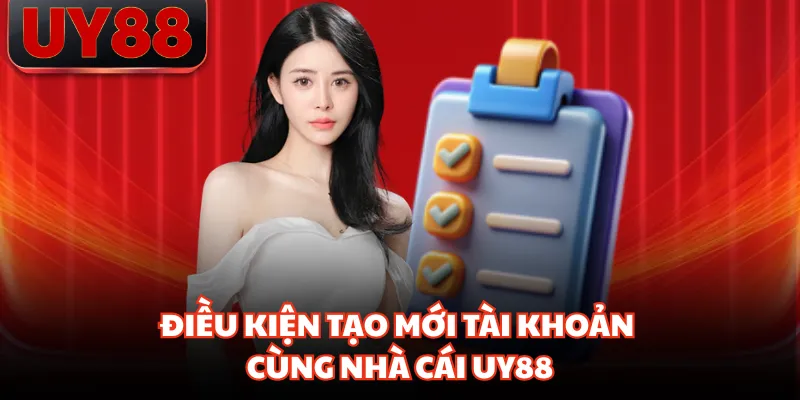Điều kiện tạo mới tài khoản cùng nhà cái UY88